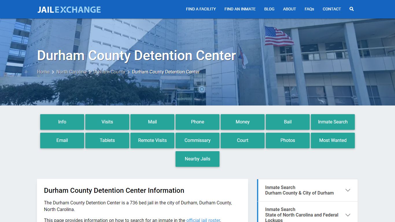 Durham County Detention Center - Jail Exchange